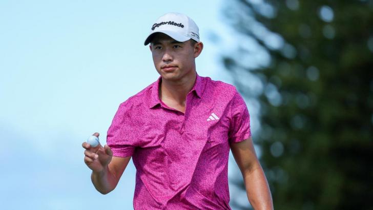 Golfer Collin Morikawa